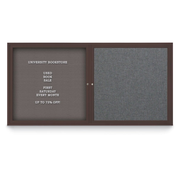Corkboard, Cork/Black, 72"x48"
